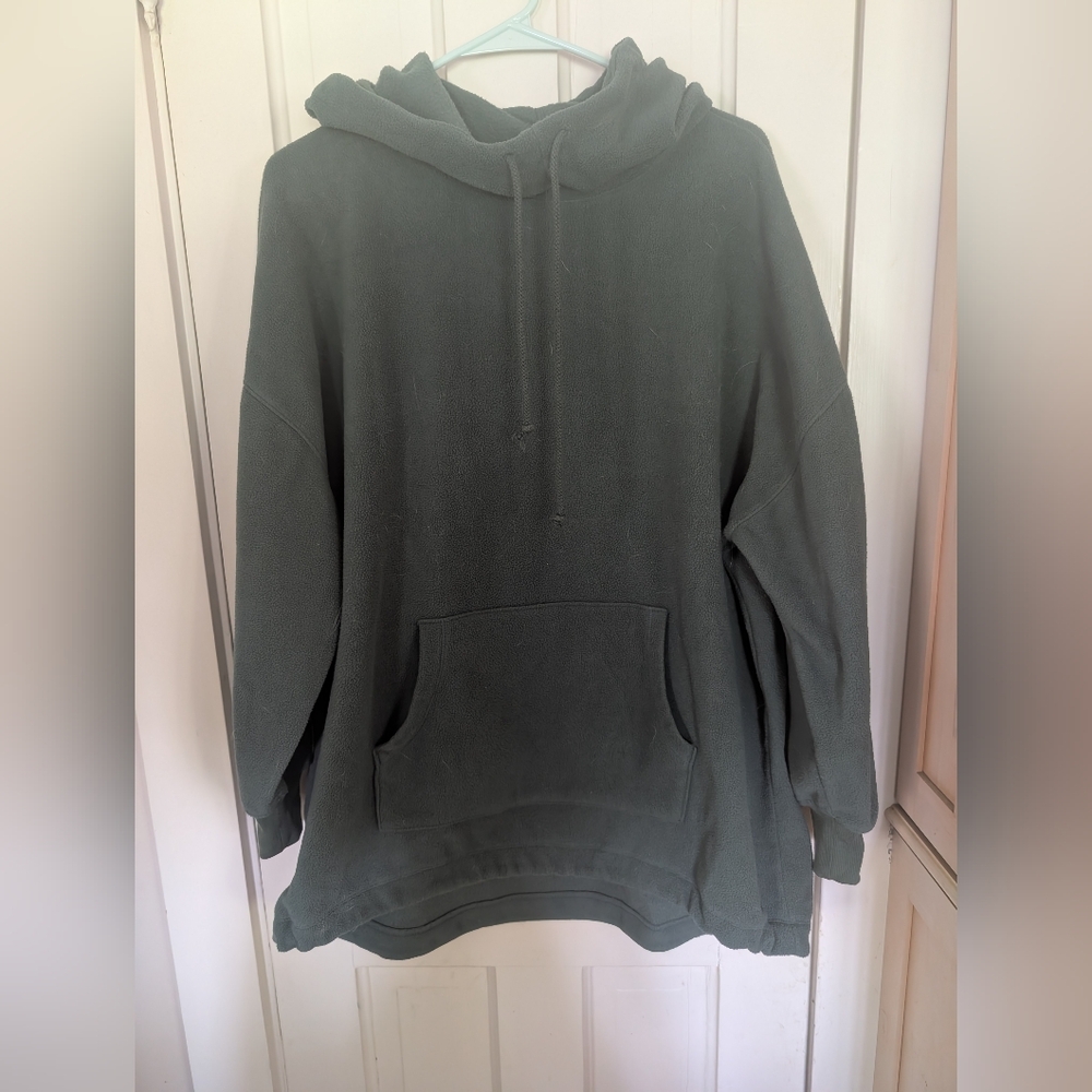 Lot Of 2 American Eagle Outfitters Olive Army Green Sweatshirts - Women's Size L